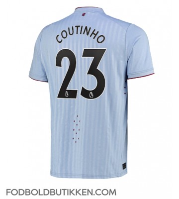 Aston Villa Philippe Coutinho #23 Udebanetrøje 2022-23 Kortærmet